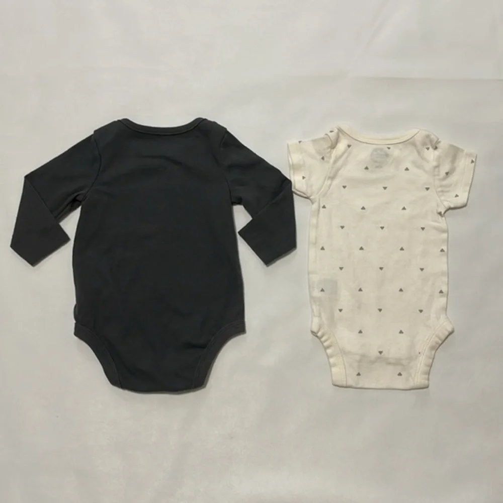 Set Of‎ 2 Jumpers Cat And Jack / Wonder Nation Size Baby 3-6 Months Bodysuits